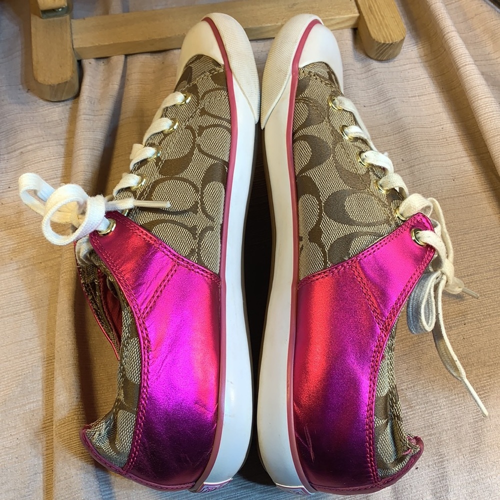 Coach logo sneakers almost NEW, EC, preloved - Picture 6 of 16